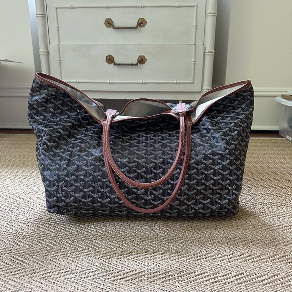 Goyard St Lous GM Black/Tan Excellent Condition - Picture 13 of 16